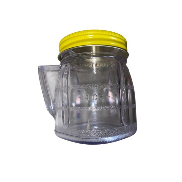 Vintage Oster Mini-Blend Containers Used Set of 2 Blend and Store - Picture 5 of 11